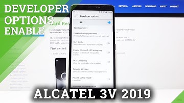 How to Enable Developer Options in ALCATEL 3V 2019 – Find Advanced Options