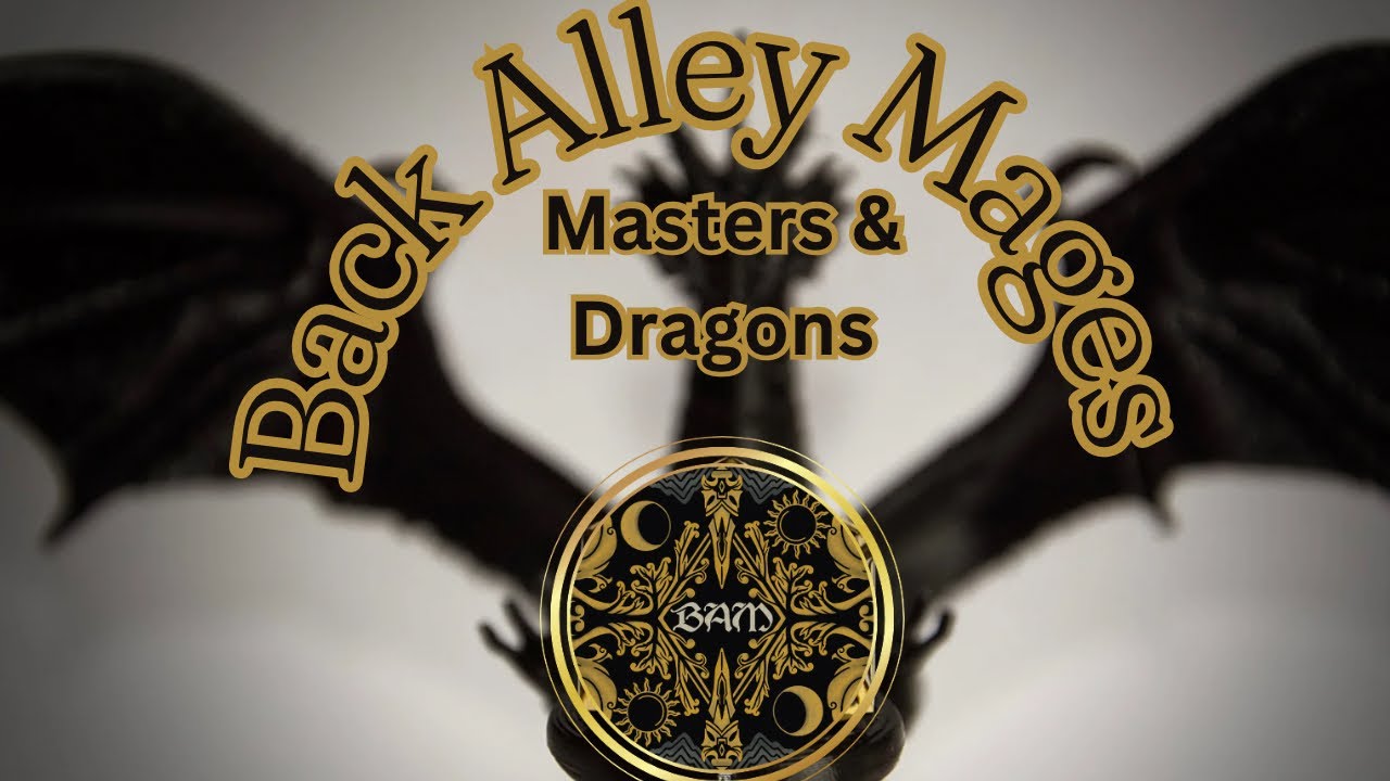 NEW TCG!? Opening a Box of Back Alley Mages New Set Masters & Dragons