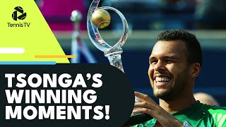 All Of Jo-Wilfried Tsonga's 18 ATP Title-Winning Moments! 🏆