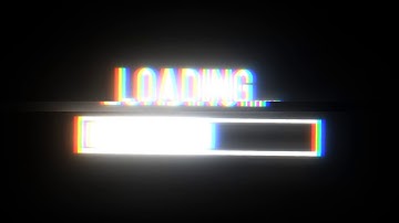 Loading screen for my intro
