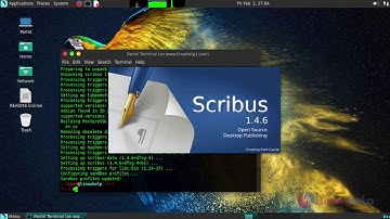 How To install Scribus on ParrotOs 3.9