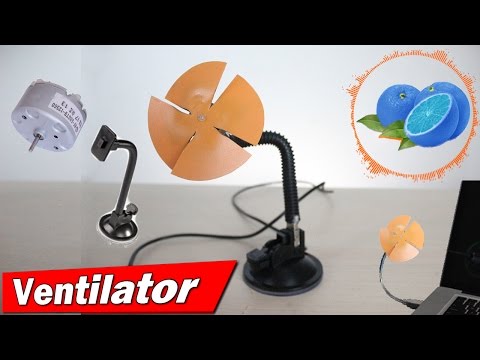 Cum sa faci un Ventilator USB || Mini Ventilator
