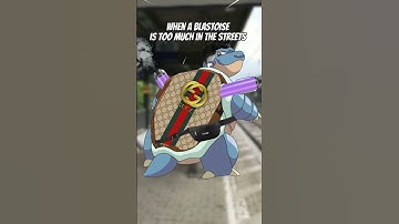 BIG MAN BLASTOISE new mega evoloution leaked?  #pokemon #pokemongo #meme #gaming #mega #blastoise