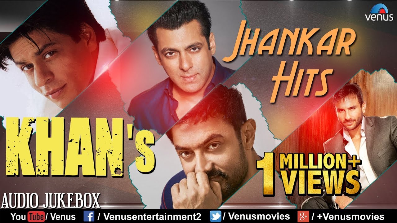 KHANS   Jhankar Hits  90s Romantic Love Songs  Jhankar Beats Songs  JUKEBOX  Hindi Love Songs