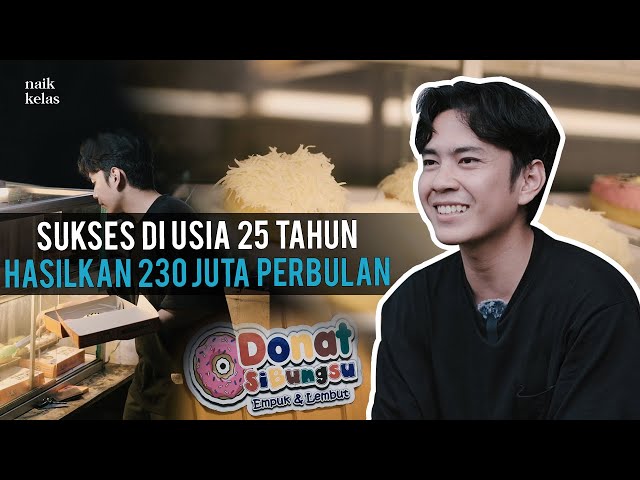 Pengusaha Muda Sukses, Usia 25 Tahun OMZET 230 JUTA PERBULAN Dari Jualan Donat! class=