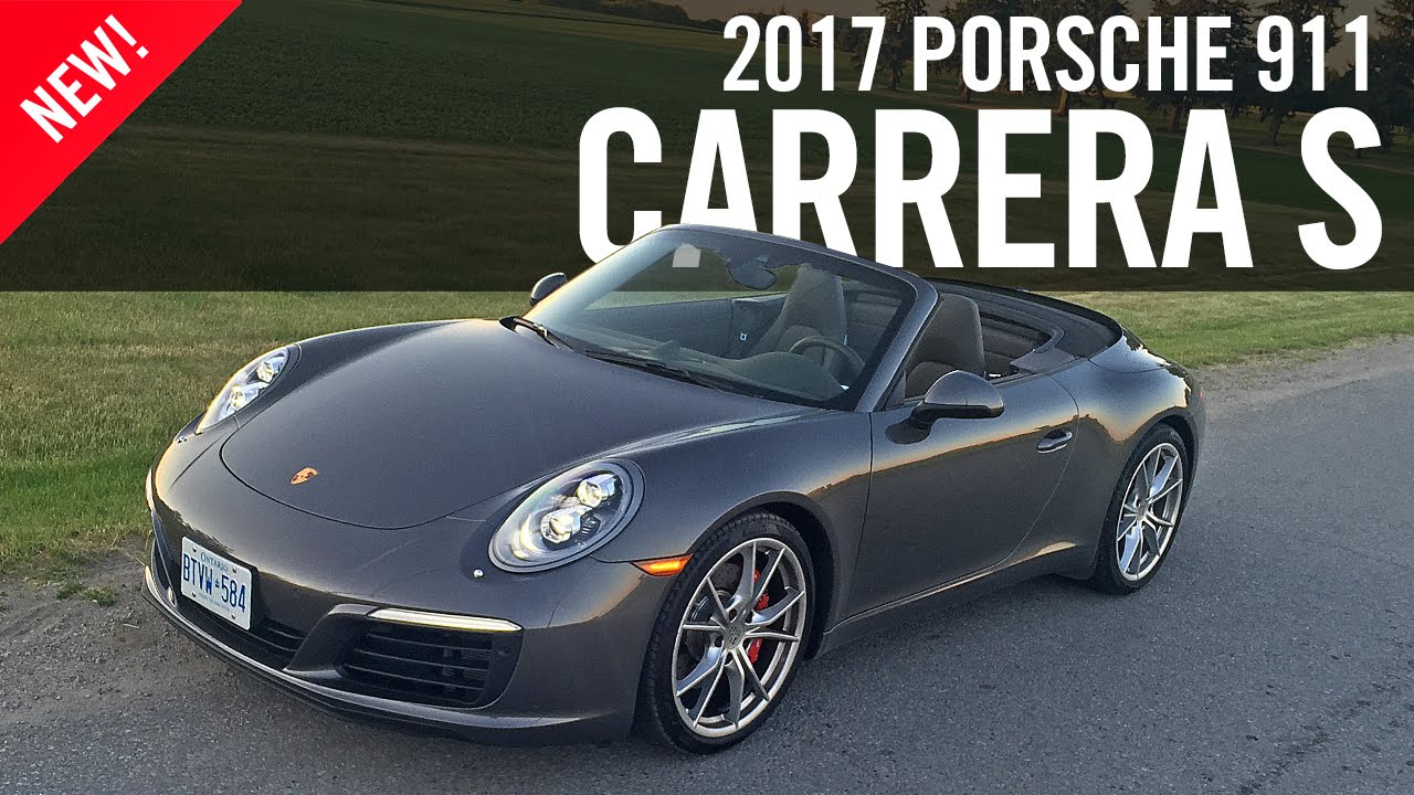 2017 Porsche 911 Carrera S Cabrio Quick Take Review - YouTube