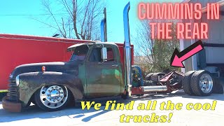 We hit the cabover jackpot and find lots of potential projects.