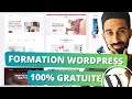 Wordpress 2024  formation gratuite pour crer votre site internet