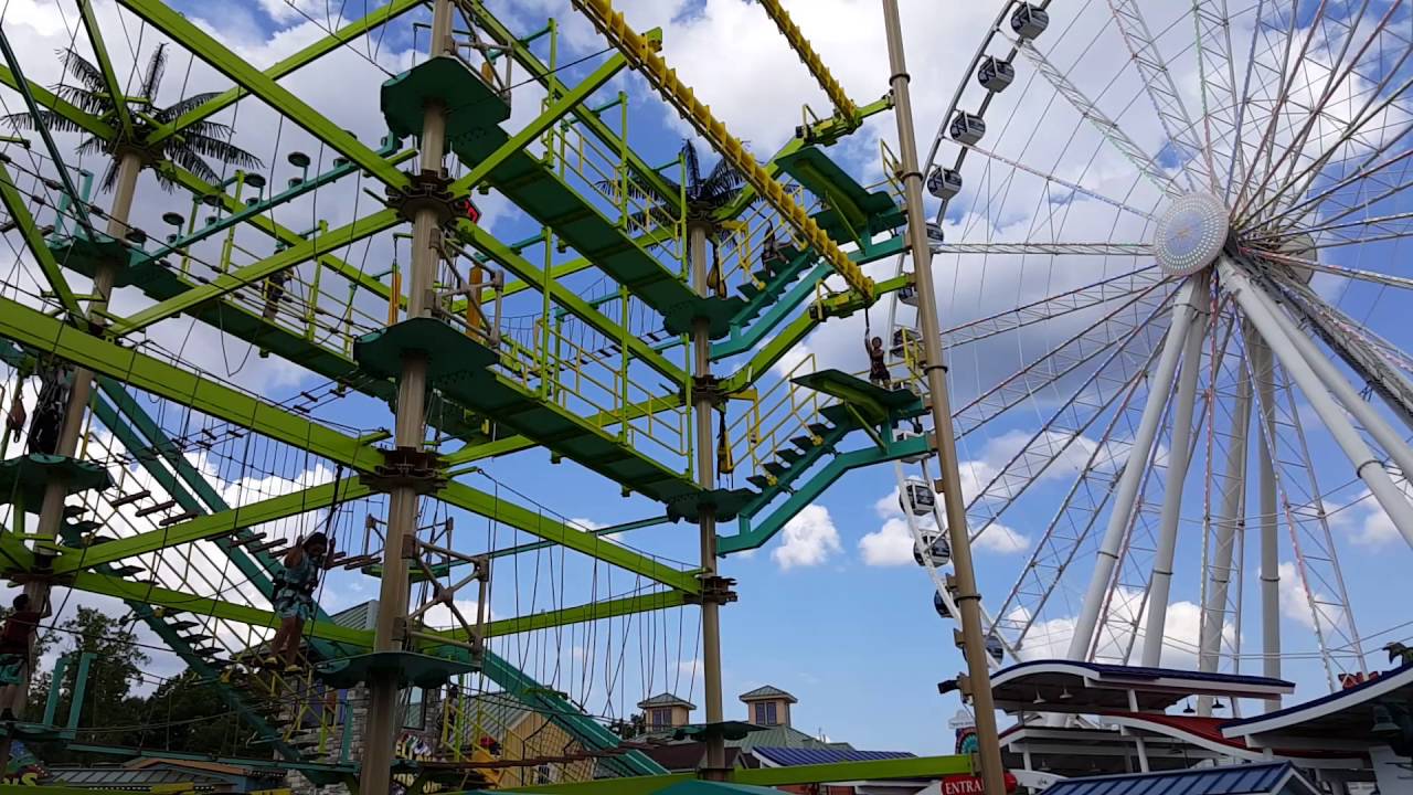 Autumn ropes course The Islands Pigeon TN 7/27/2016 YouTube