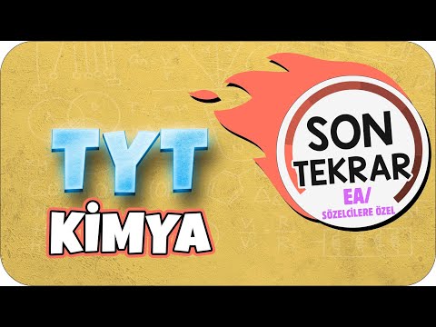 EA / SÖZELCİLERE ÖZEL TYT KİMYA  FULL TEKRAR | SON TEKRAR KAMPI ♻