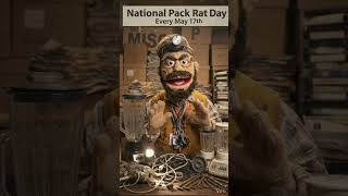 🎉 National Pack Rat Day #holiday #decluttering #collecting #may17