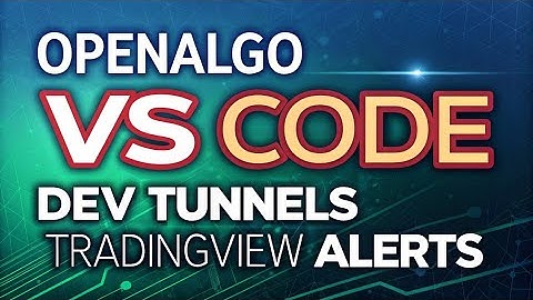 Automate your Tradingview Alerts into Orders using Dev Tunnels