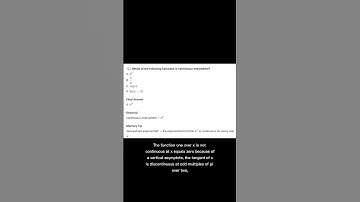 Question 12 Master Continuity in Differential Calculus! 🚀 Review 2025-2026 #shorts #engineeringmath