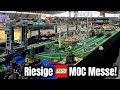 Viele MOCs & riesiges Eisenbahnlayout: LEGO Messe Stuttgart Rundgang!