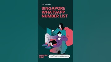 Singapore WhatsApp Number List | Bulk Email Data