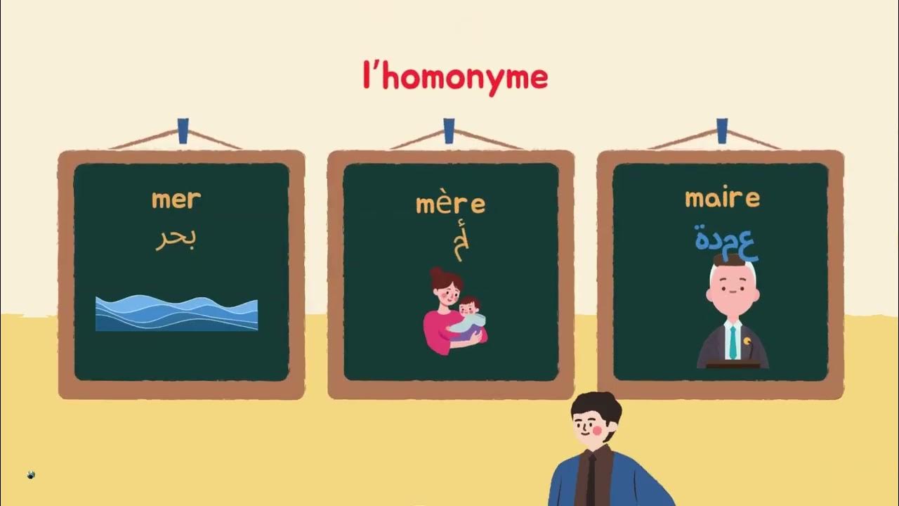 L'homonyme en français YouTube