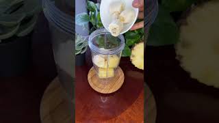 Smoothie Week Day 7 Super Fast Easy Pineapple Weight Loss Smoothie No Sugar No Honey
