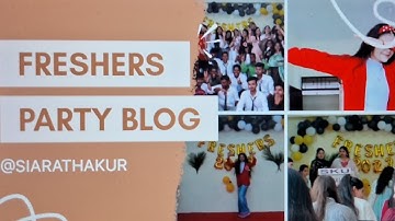 Freshers party 2023✨👀 SKU( Shree Krishna University Chhatarpur)  (@SiaraThakur) (SiaraThakur)