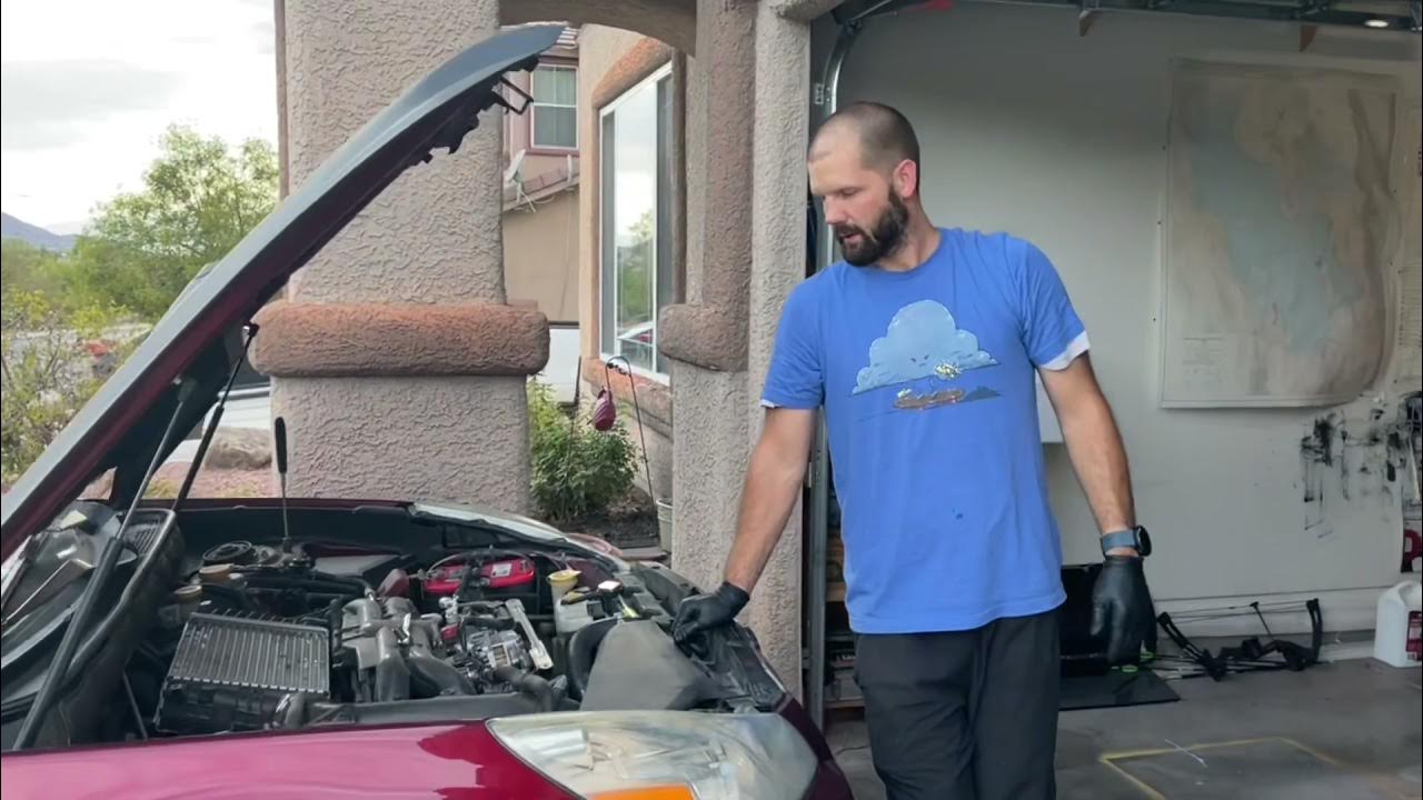2010 Subaru Legacy GT - Crankshaft positioning sensor replacement