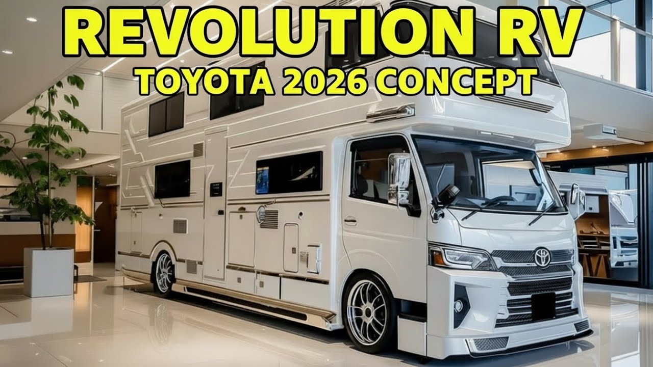 Wohnmobil-Revolution: Toyotas radikale Doppeldecker-Studie 2026