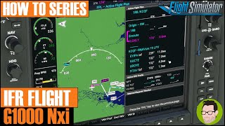 How To Fly IFR using the G1000 Nxi in Microsoft Flight Simulator screenshot 4