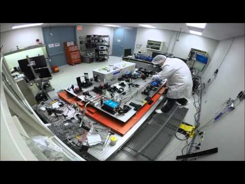 Laser Peening System Build Time-lapse