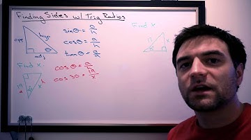 MFM2P - Skill 24 - Finding Sides w Trig Ratios