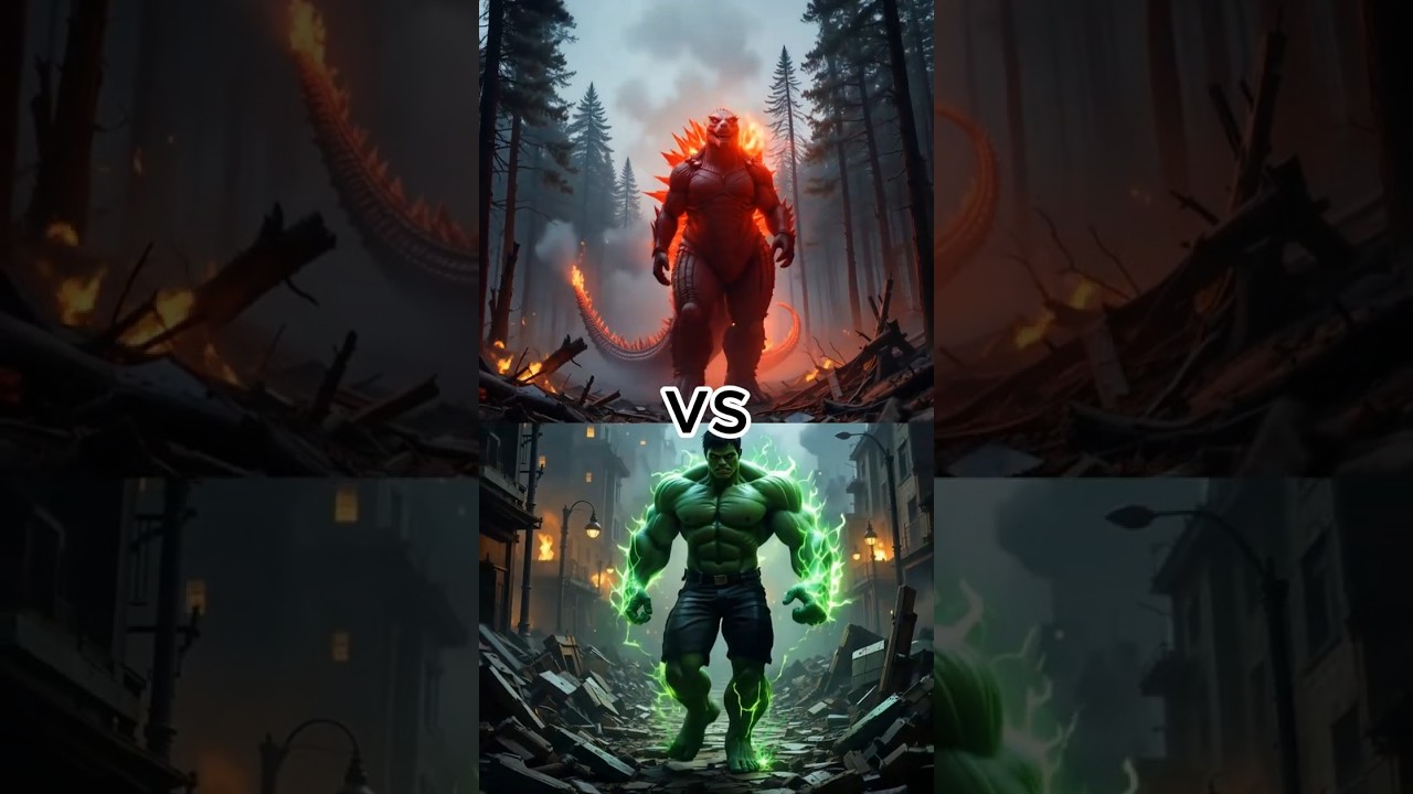 hulk vs. godzilla: part1 