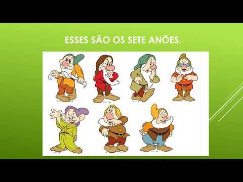 BRANCA DE NEVE E OS SETE ANÕES- PERSONAGENS DA HISTÓRIA-SIMPLIFICAR PARA COMPREEDER.
