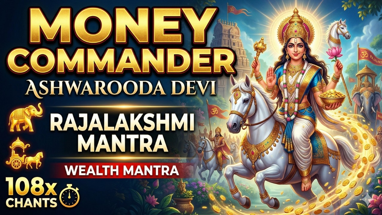 Money Commander Ashwarooda Devi Wealth Mantra | Worlds Most Powerful Money Mantra| #moneymantra