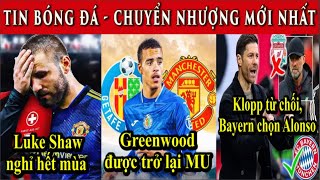 TIN THỂ THAO - BÓNG ĐÁ - 22/2: LUKE SHAW NGHỈ HẾT MÙA, GREENWOOD TRỞ LẠI MU, MBAPPE NHẬN LƯƠNG KHỦNG