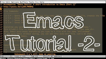 Emacs Tutorial (Beginners) -Part 2- Buffer management, search, M-x grep and rgrep modes
