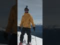 How to Allyoop 180 on Skis | #shorts