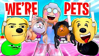 We Turned Into Pets... | Roblox Funny Moments