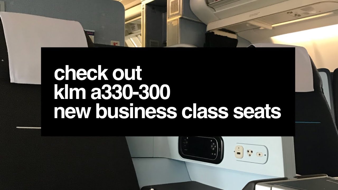 Klm Airbus A330 300 Seating Chart