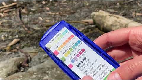 5 - How to use a test strip - SeaSmart