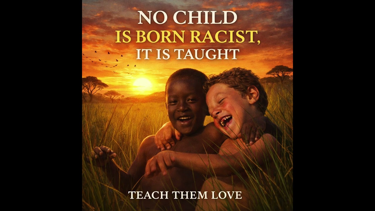👧🏾👦🏼 👩🏽‍🎤🎶 “No Child Is Born Racist, It Is Taught” 🎶 👩🏽‍🎤👧🏾👦🏼