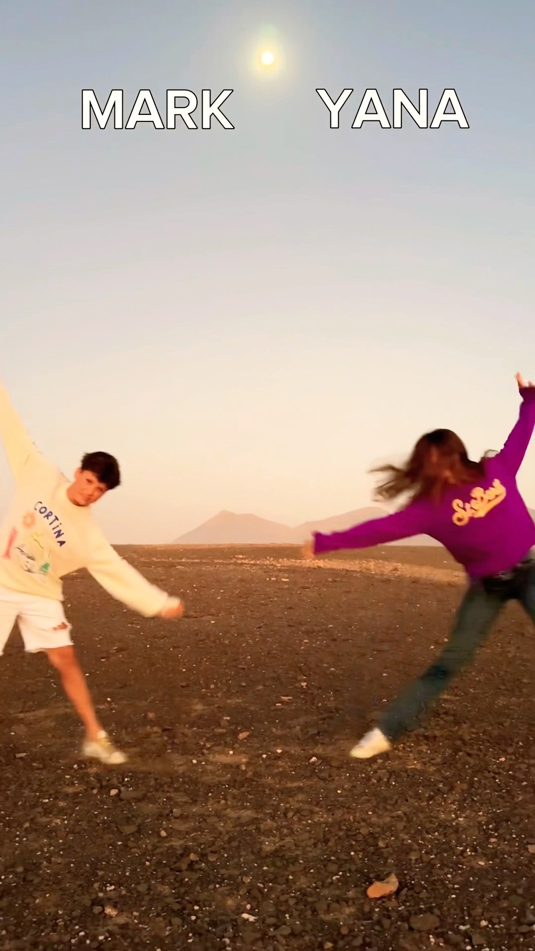 Rate our Dance under the moon ??@markchirkin  #whatdoyoudoforaliving