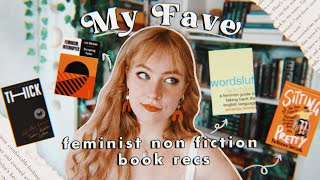 My MUST READ feminist non fiction book recs! 💫