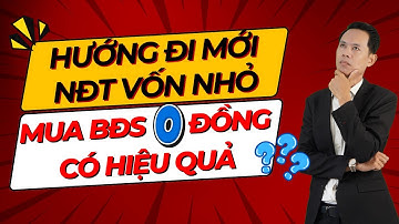 Hướng đi mới cho Nhà đầu tư vốn nhỏ: Mua Bất động sản 0 đồng liệu có hiệu quả? | Nhà Đất Phan Thiết