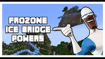 How To Get FROZONE Ice Bridge Power (one command block)