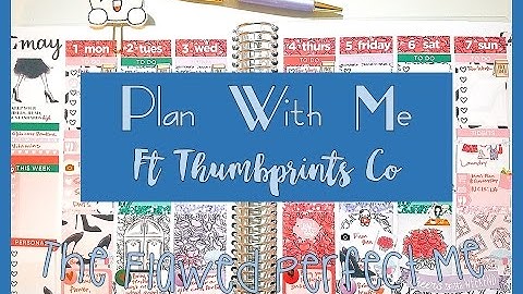 Plan With Me ft Thumbprints Co