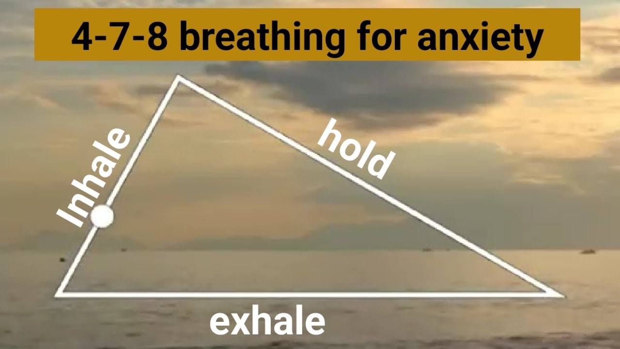 Calm your anxiety with 4-7-8 breathing technique - YouTube