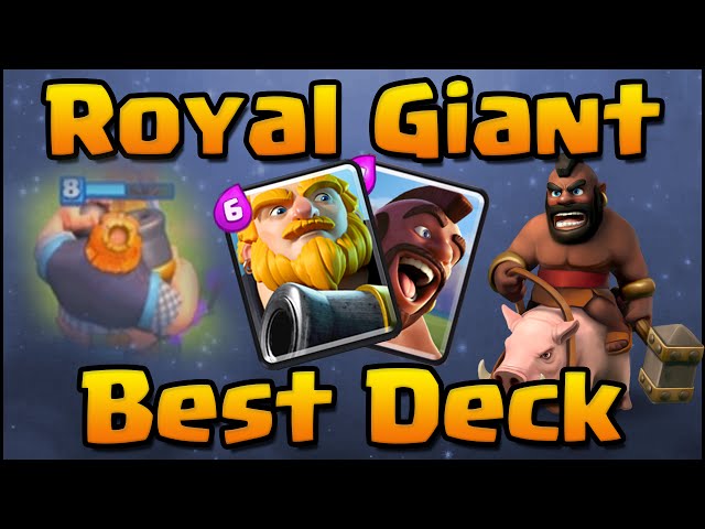 Clash Royale - Best Prince + Giant Deck and Strategy for Arena 6, 7, 8 