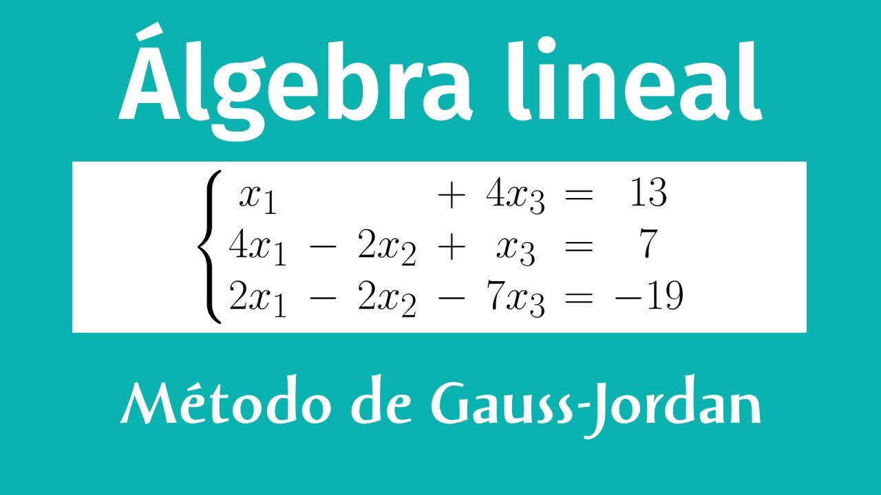 Sistema de ecuaciones lineales con infinitas soluciones aplicando el