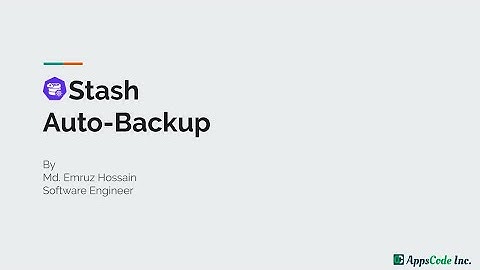 Stash Auto Backup Demo