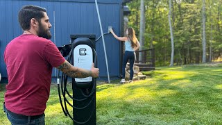 Installing Electric Car Charger &amp; Hot Tub Prep | Cafe Build &amp; Vacation Home | Episode 3