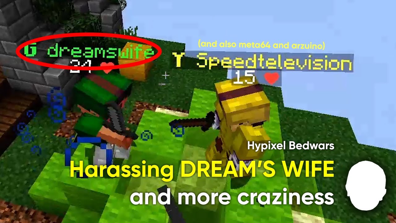 Harassing Dream's WIFE and More Bedwars Craziness (feat. @meta64, SpeedTelevision, arzuino)