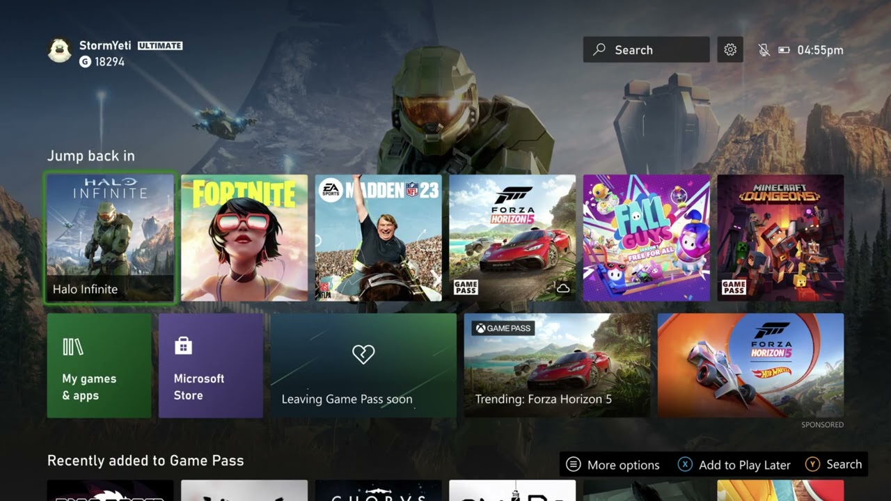 Roblox: Xbox one Dashboard Look/Performance 