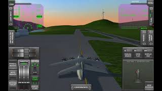 Обучение игры turbo flight simulator (все до ниточки)